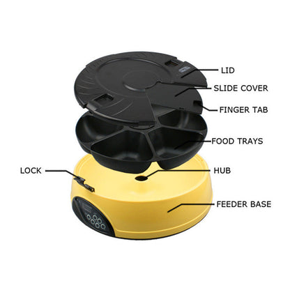 Round Automatic Pet Feeder